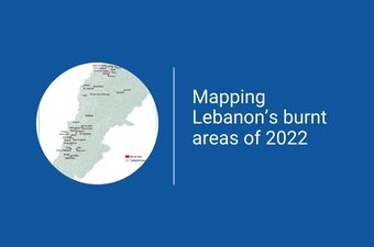 Fire breakouts in Lebanon