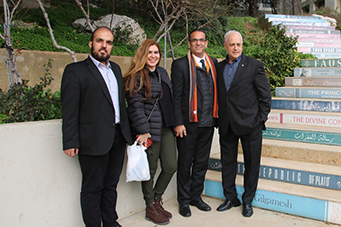 Delegates from the Paraguayan Embassy visit the University of Balamand