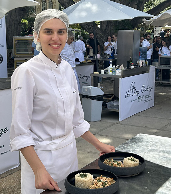 THM Student Wins Boecker ‘Best Hygiene and Food Safety’ Award at LAU UniChef’s Challenge 2025