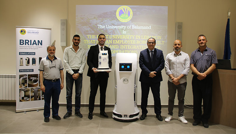 Faculty of Engineering Launches BRIAN the First Ever AI Robot Fully Developed In-House 