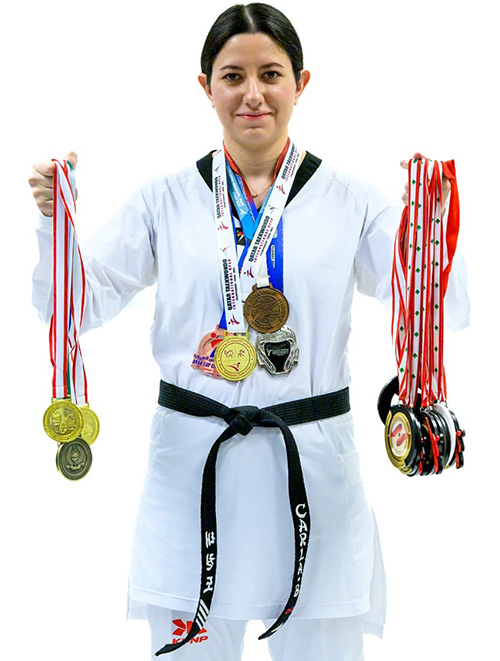 UOB Student Carla Boustany Qualifies for Taekwondo World Championships