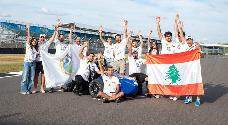 Global Achievement for the University of Balamand Team at Formula Student 2025