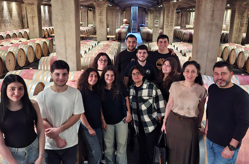 THM Students Explore the Art of Winemaking at IXSIR Winery