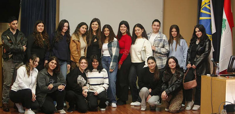 UOB MCOM Club Hosts Journalist Jacinthe Antar for Inspiring Talk on War Reporting
