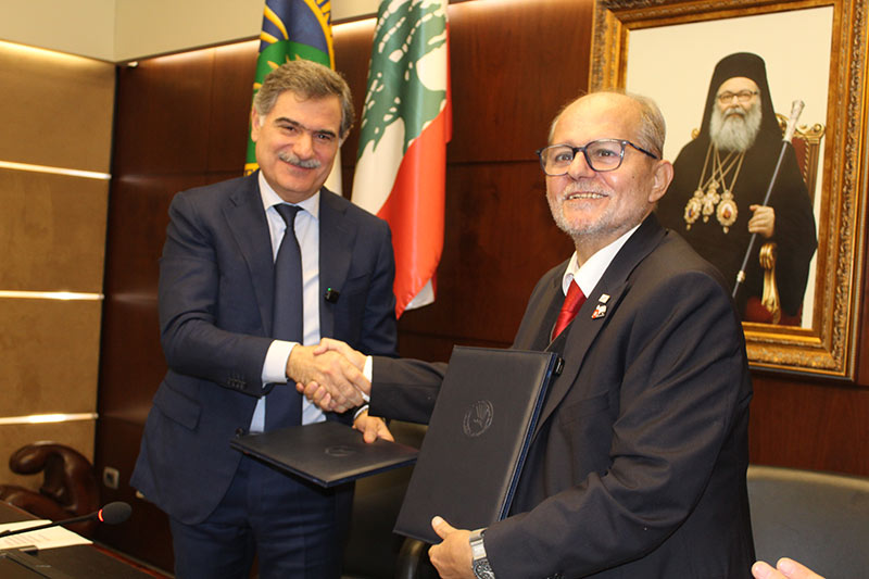 MoU between the University of Balamand and the Lebanese Red Cross to Enhance Academic Cooperation in Humanitarian Action