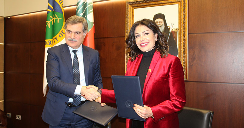 MoU between UOB and Beirut Marathon Association (BMA)