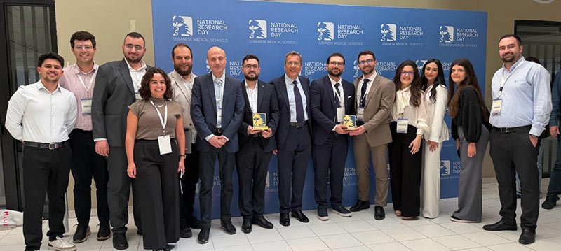 University of Balamand Medical Students, Residents, and Fellows Earn Top Honors at the Third National Research Day
